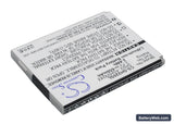Sharp SH-06A Replacement Battery, 3.7V, 650mAh, Li-ion 3