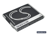 Sharp SH-06A Replacement Battery, 3.7V, 650mAh, Li-ion 4