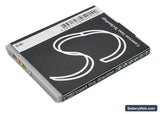 Sharp SH-06A Replacement Battery, 3.7V, 650mAh, Li-ion 5