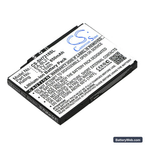 Sharp SH7218C Replacement Battery, 3.7V, 850mAh, Li-ion 1