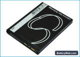 Sharp SH9110 Replacement Battery, 3.7V, 750mAh, Li-ion 3