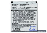 Sharp 932SH Replacement Battery, 3.7V, 700mAh, Li-ion 1
