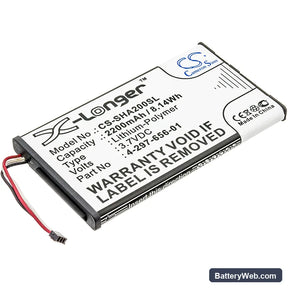 Sony PHA-2 Replacement Battery, 3.7V, 2200mAh, Li-Polymer 1