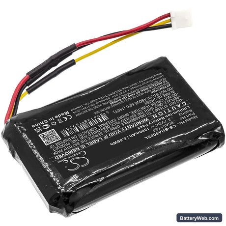 Shure SHA900 Replacement Battery, 3.7V, 1800mAh, Li-ion 2