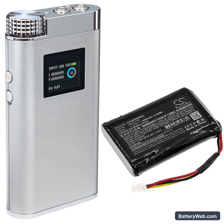 Shure SHA900 Replacement Battery, 3.7V, 1800mAh, Li-ion 6