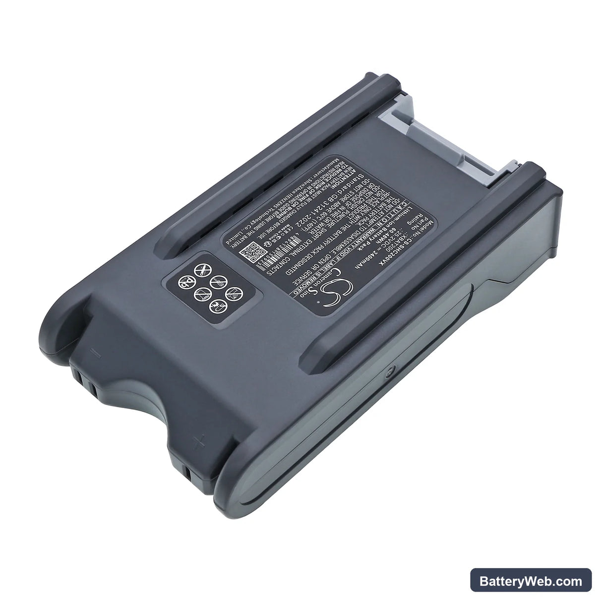 Shark IC205 Replacement Battery, 25.2V, 2400mAh, Li-ion 2