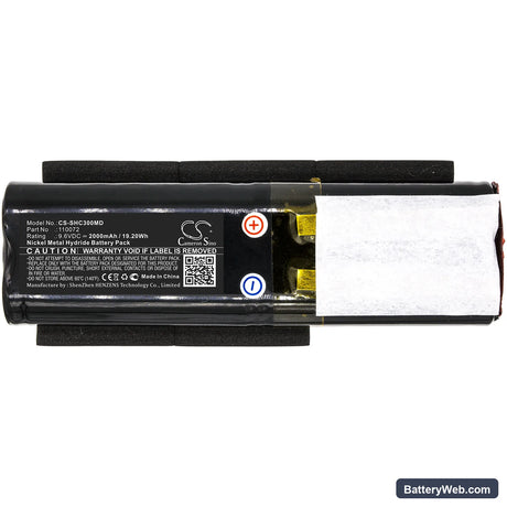 Schiller AT3 EKG Replacement Battery, 9.6V, 2000mAh, Ni-MH 3