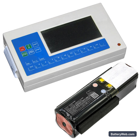 Schiller AT3 EKG Replacement Battery, 9.6V, 2000mAh, Ni-MH 4