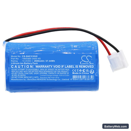 Shark C3 mini Replacement Battery, 14.4V, 2600mAh, Li-ion 3