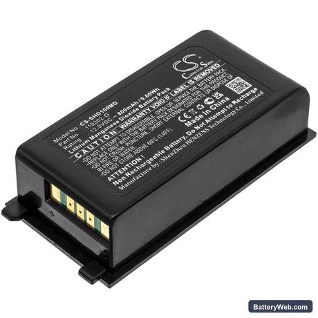 Schiller Defibrillator Easyport Replacement Battery, 12V, 800mAh, Li-MnO2 1