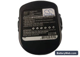Skil 2566 Replacement Battery, 14.4V, 3300mAh, Ni-MH 5