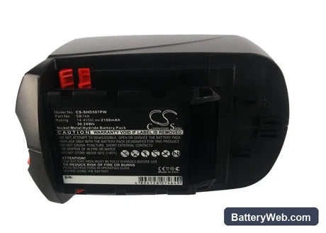 Skil 2587 Replacement Battery, 14.4V, 2100mAh, Ni-MH 5