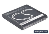 Action HDMax Extreme Replacement Battery, 3.7V, 1050mAh, Li-ion 3