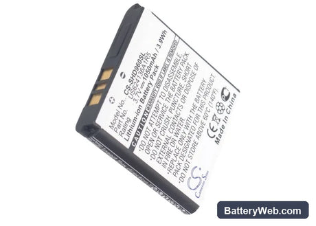 Action HDMax Extreme Replacement Battery, 3.7V, 1050mAh, Li-ion 5