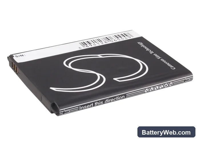 Samsung Code SCH-i200 Replacement Battery, 3.7V, 1400mAh, Li-ion 4