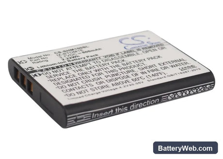 Sharp Portable Plasmacluster Ion Generator IG-DM1Z-W Replacement Battery, 3.7V, 600mAh, Li-ion 1