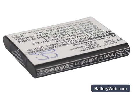 Sharp Portable Plasmacluster Ion Generator IG-DM1Z-W Replacement Battery, 3.7V, 600mAh, Li-ion 2