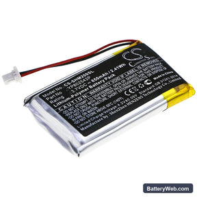 Sena SMH-10S Replacement Battery, 3.7V, 650mAh, Li-Polymer 1