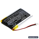 Sena SMH-10S Replacement Battery, 3.7V, 650mAh, Li-Polymer 2