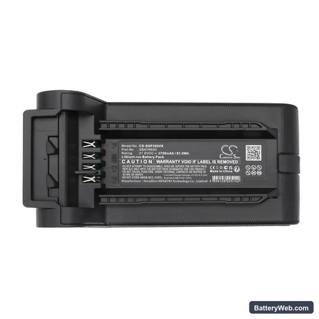 Shark IP3000 Replacement Battery, 21.6V, 3750mAh, Li-ion 5
