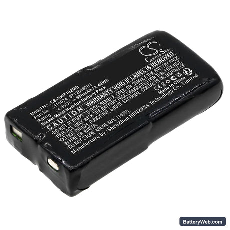 Schiller BR-102 Replacement Battery, 4.8V, 500mAh, Ni-MH 1