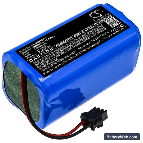 Shark ION Robot 700 RV700 Replacement Battery, 14.4V, 2600mAh, Li-ion 1