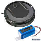 Shark ION Robot Vacuum R71 Replacement Battery, 14.8V, 3400mAh, Li-ion 6