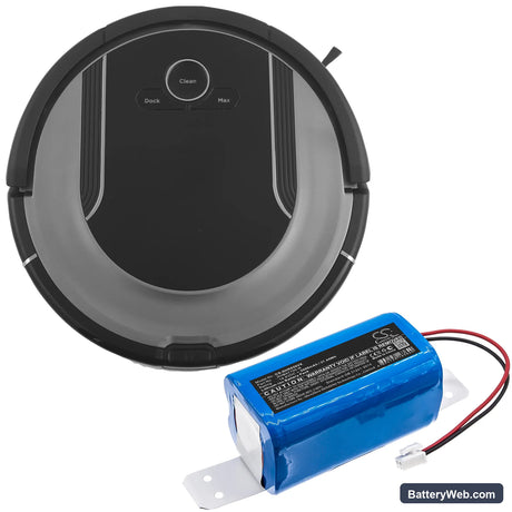 Shark RV850BRN Replacement Battery, 14.4V, 2600mAh, Li-ion 6