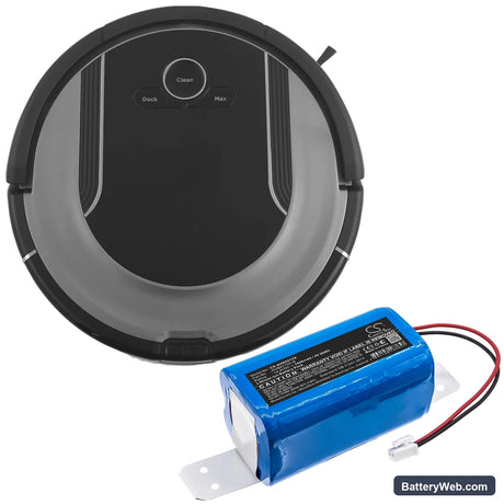 Shark RV850BRN Replacement Battery, 14.4V, 3400mAh, Li-ion 6