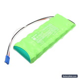 Schiller AT-10 Plus EKG Machine Replacement Battery, 9.6V, 2700mAh, Ni-MH 2