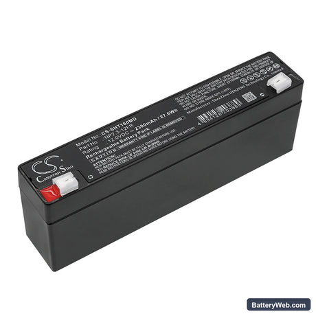 B. BRAUN 620-200 Safety Infusion System Replacement Battery, 12V, 2300mAh, Sealed Lead Acid 1