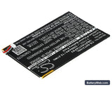 Sharp Aquos Pad Replacement Battery, 3.7V, 3300mAh, Li-Polymer 2