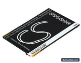 Sharp Aquos Pad Replacement Battery, 3.7V, 3300mAh, Li-Polymer 3