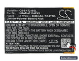 Sharp Aquos Pad Replacement Battery, 3.7V, 3300mAh, Li-Polymer 5