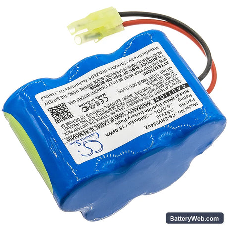 Shark V2940C Replacement Battery, 6V, 3000mAh, Ni-MH 2