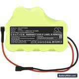 Shark SV726 Replacement Battery, 12V, 2000mAh, Ni-MH 3