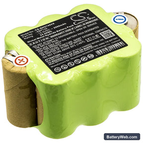 Shark SV745 Replacement Battery, 12V, 2000mAh, Ni-MH 1