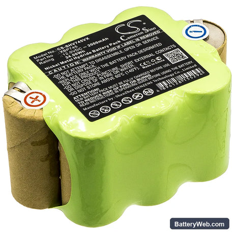 Shark SV745 Replacement Battery, 12V, 2000mAh, Ni-MH 1