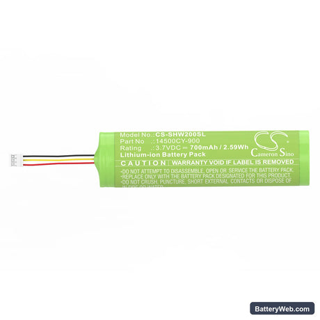 Sennheiser Momentum TW2 Charging Case Replacement Battery, 3.7V, 700mAh, Li-ion 4