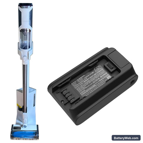 Shark IW4624 Replacement Battery, 18V, 3750mAh, Li-ion 6