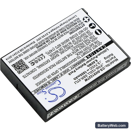 Horizon HX300 Replacement Battery, 3.7V, 1800mAh, Li-Polymer 2