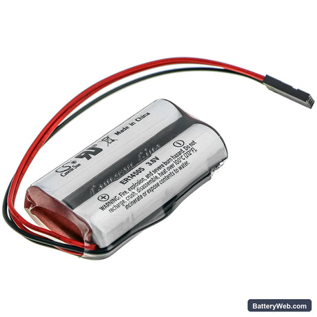 Schneider Tsx17 Replacement Battery, 3.6V, 5400mAh, Li-SOCl2 3