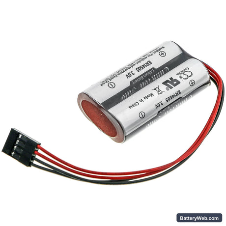 Schneider Tsx17 Replacement Battery, 3.6V, 5400mAh, Li-SOCl2 4
