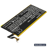 Sharp Z3 Replacement Battery, 3.85V, 2950mAh, Li-Polymer 2