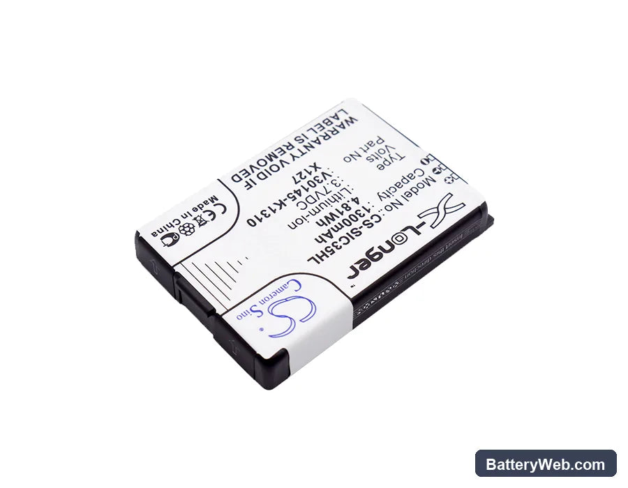 Siemens C35 Replacement Battery, 3.7V, 1300mAh, Li-ion 2