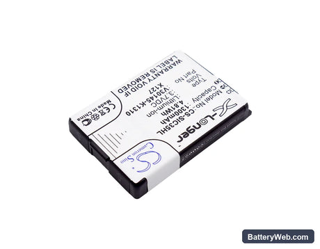 Siemens C35 Replacement Battery, 3.7V, 1300mAh, Li-ion 2