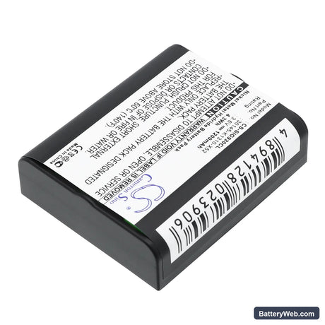 Universum SL7 Replacement Battery, 3.6V, 1200mAh, Ni-MH 2