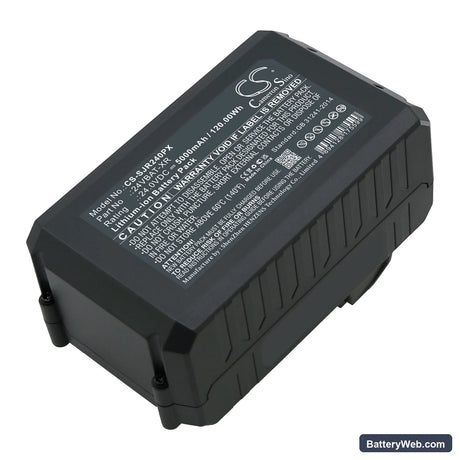 Snow Joe WA24C-LTE Replacement Battery, 24V, 5000mAh, Li-ion 3