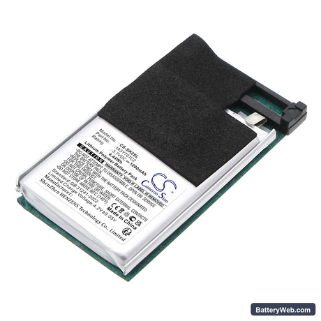 T-Mobile Sidekick 2 Replacement Battery, 3.7V, 1200mAh, Li-Polymer 1