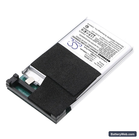 T-Mobile Sidekick 2 Replacement Battery, 3.7V, 1200mAh, Li-Polymer 2
